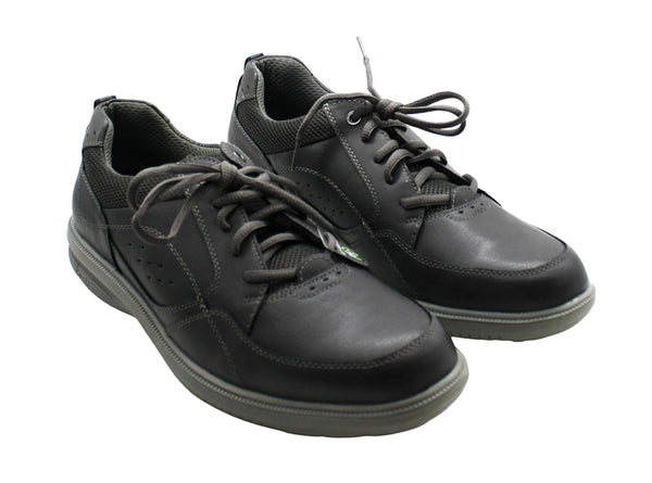 Nunn Bush Men's Kore Walk Medium/Wide/X-Wide Moc Toe Oxford Shoes (Charcoal)&nbsp