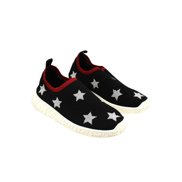 Dkny Little Girls Printed Star Slip On Sneakers Shoe