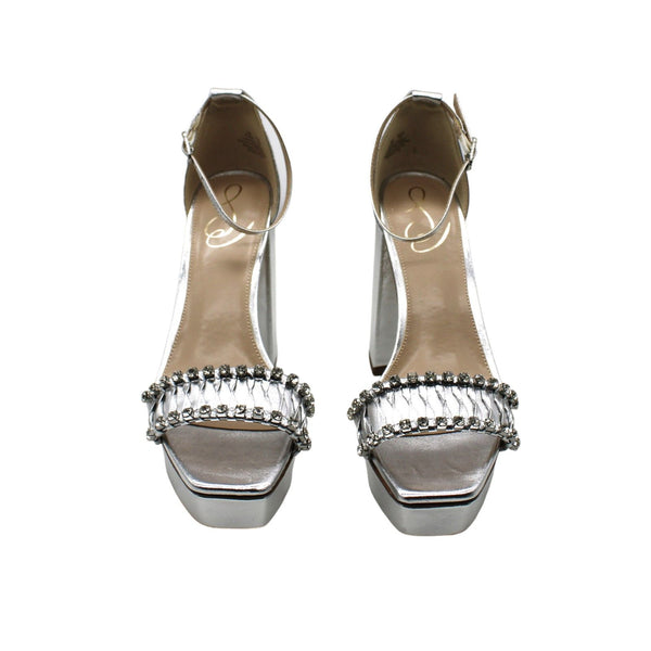 Sam Edelman Ninette Sandals (Silver) Women's Shoes