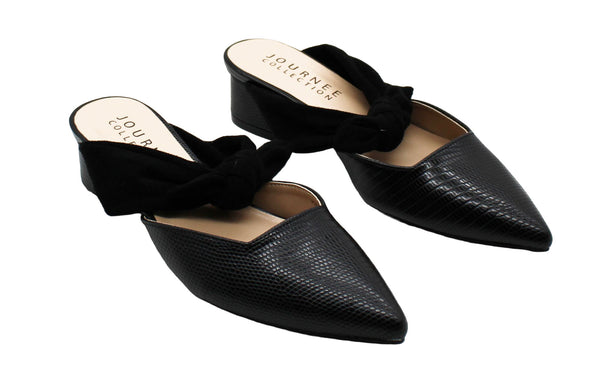 Journee Collection Journee Collection Women's Melora Flat - Black