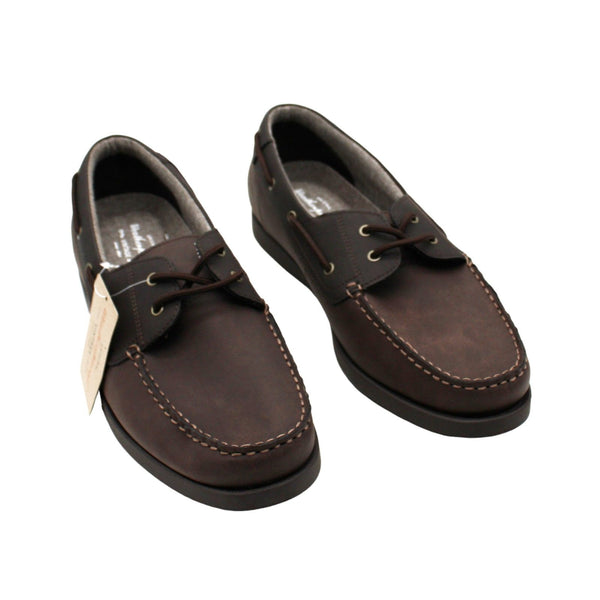 Weatherproof Vintage Men's Benny Boat Shoes - Dark Brown