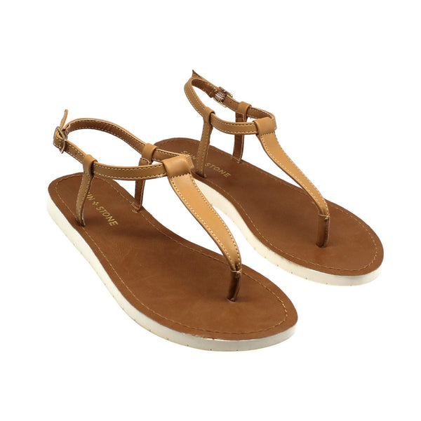 Sun + Stone Womens Ankle Summer Thong Sandals