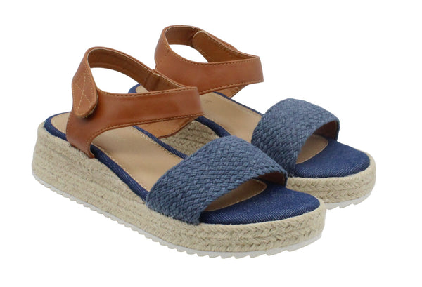 Olivia Miller Girls Strap Sandals