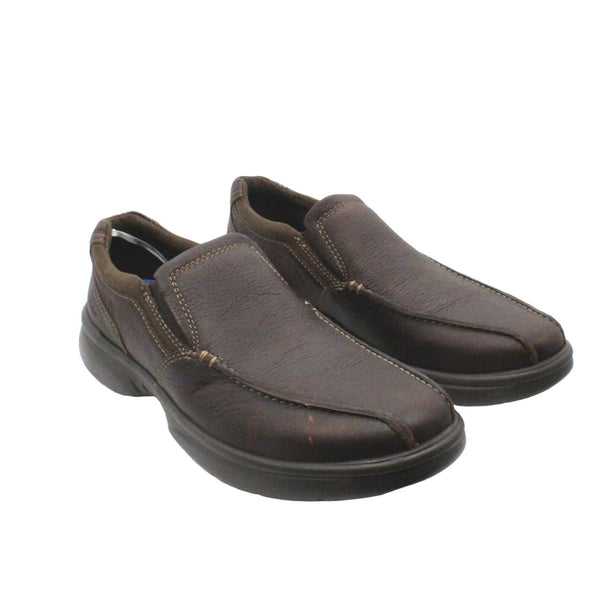 Clarks Bradley Step (Brown Tumbled Leather) Men's Shoes